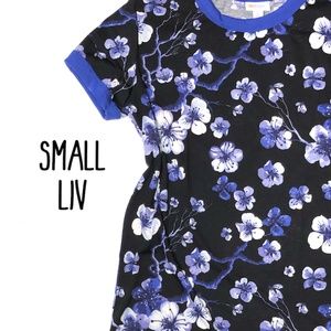 lularoe floral liv tee